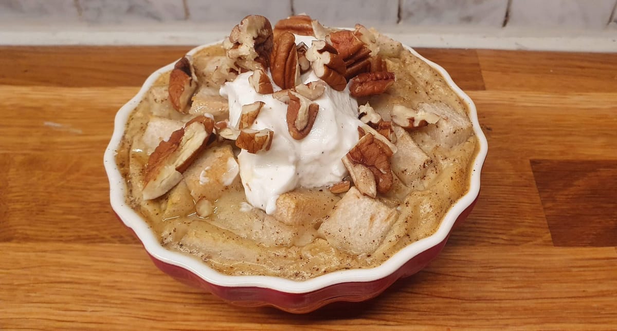 Sockerfri äppelpaj