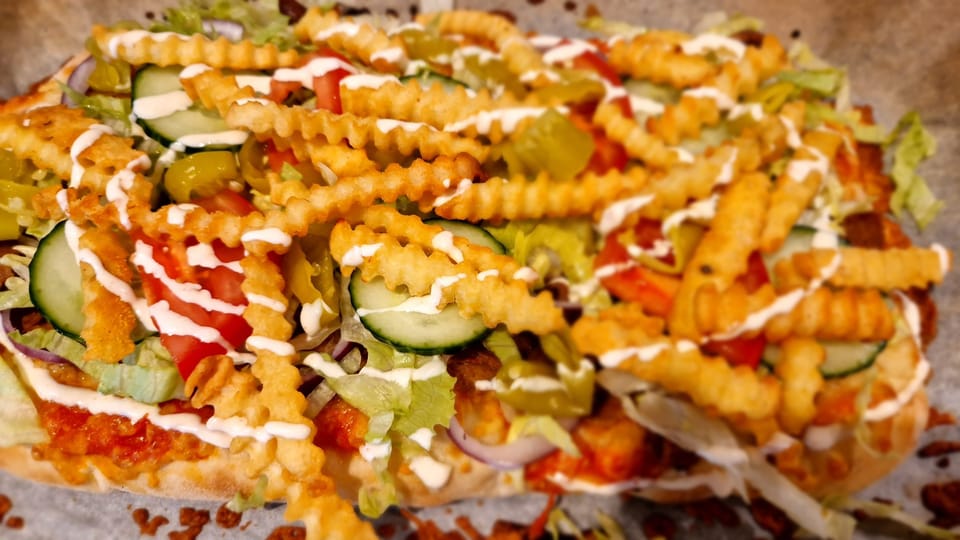 Kebabpizza