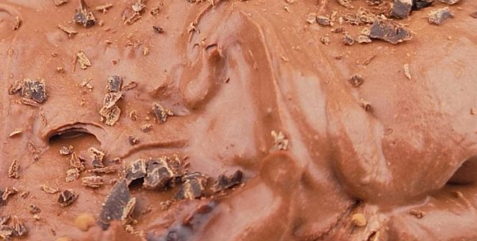 Chokladmousse med sötströ